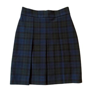 BROOKS BROTHERS Plaid pleated skirt